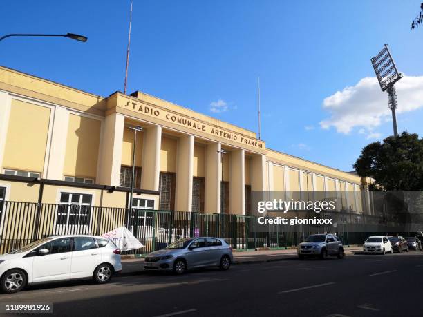 artemio franchi stadium, florence, italy - artemio franchi stadium florence stock pictures, royalty-free photos & images