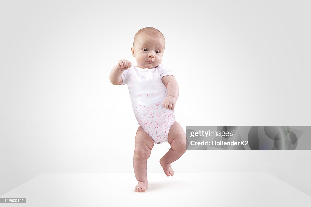 Infant dancing