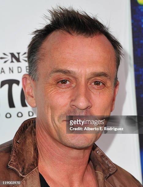 Actor Robert Knepper arrives to the Los Angeles Opening Night of "Shrek The Musical' at the Pantages Theatre on July 13, 2011 in Hollywood,...