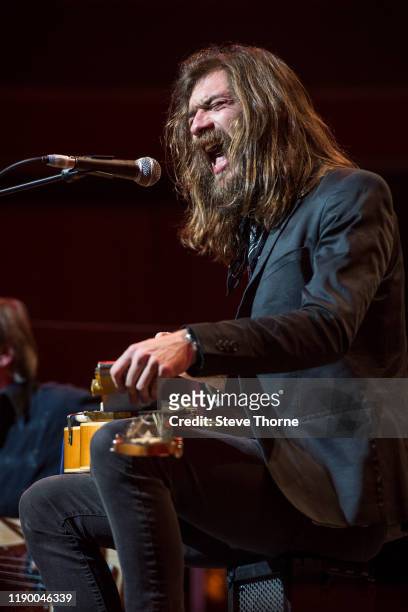 Jack Broadbent performs on stage at Symphony Hall on November 25, 2019 in Birmingham, England.
