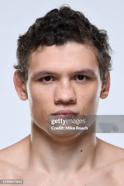 Roman Kopylov of Russia poses for a portrait during a UFC photo session on November 6, 2019 in Moscow, Russia.