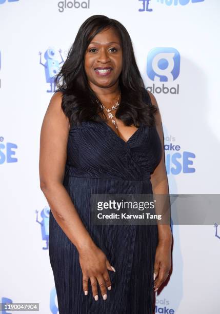 Angie Greaves attends Global's Make Some Noise Night 2019 at Finsbury Square Marquee on November 25, 2019 in London, England.