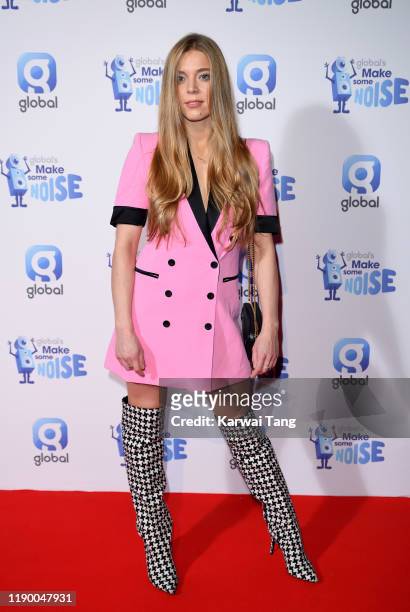 Becky Hill attends Global's Make Some Noise Night 2019 at Finsbury Square Marquee on November 25, 2019 in London, England.