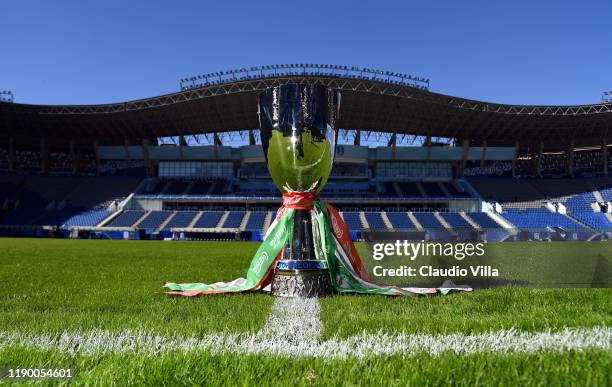 General view before the Italian Supercup match between Juventus and SS Lazio at King Saud University Stadium on December 22, 2019 in Riyadh, Saudi...