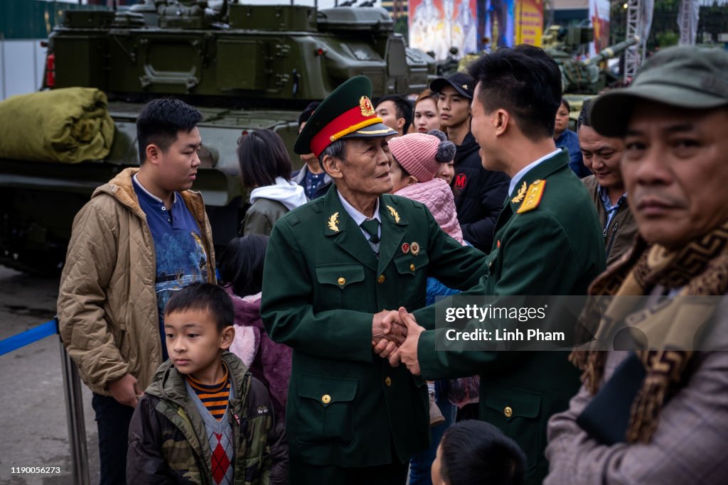 Vietnam's Military Display In Thai Nguyen