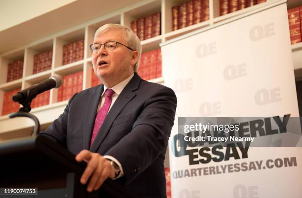 Kevin Rudd Flag Peter Hartcher Photos and Premium High Res Pictures - Getty Images