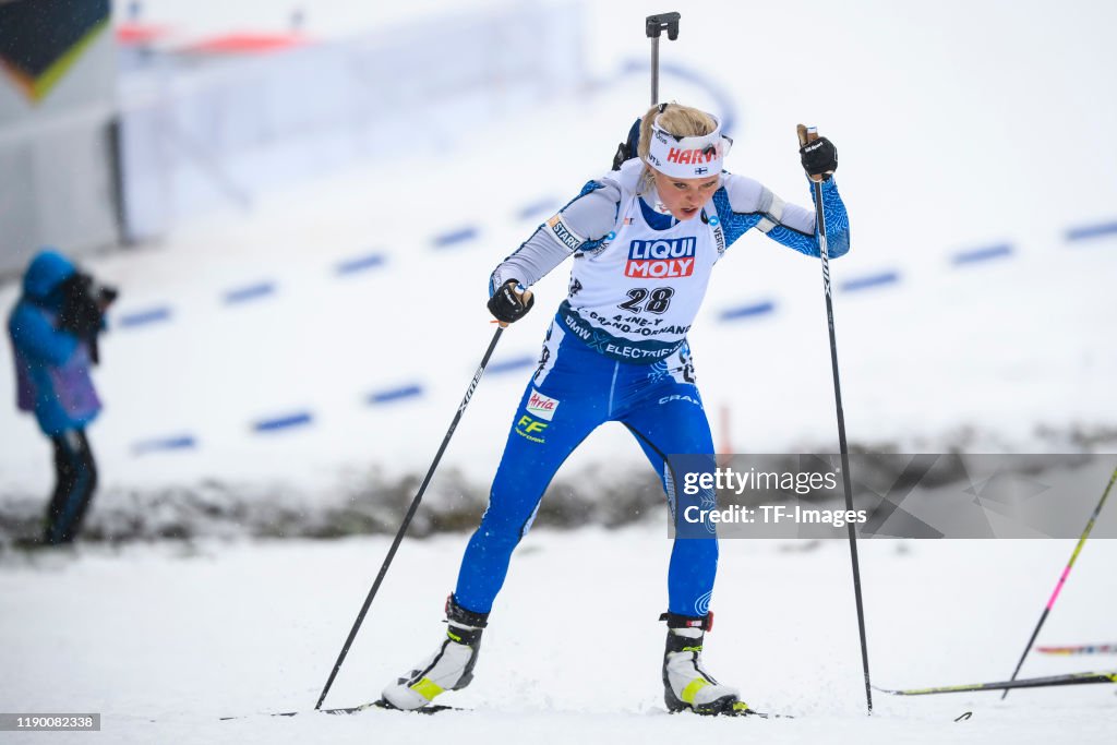 BMW IBU World Cup Biathlon Le Grand Bornand - Women 12.5 km Mass Start Competition