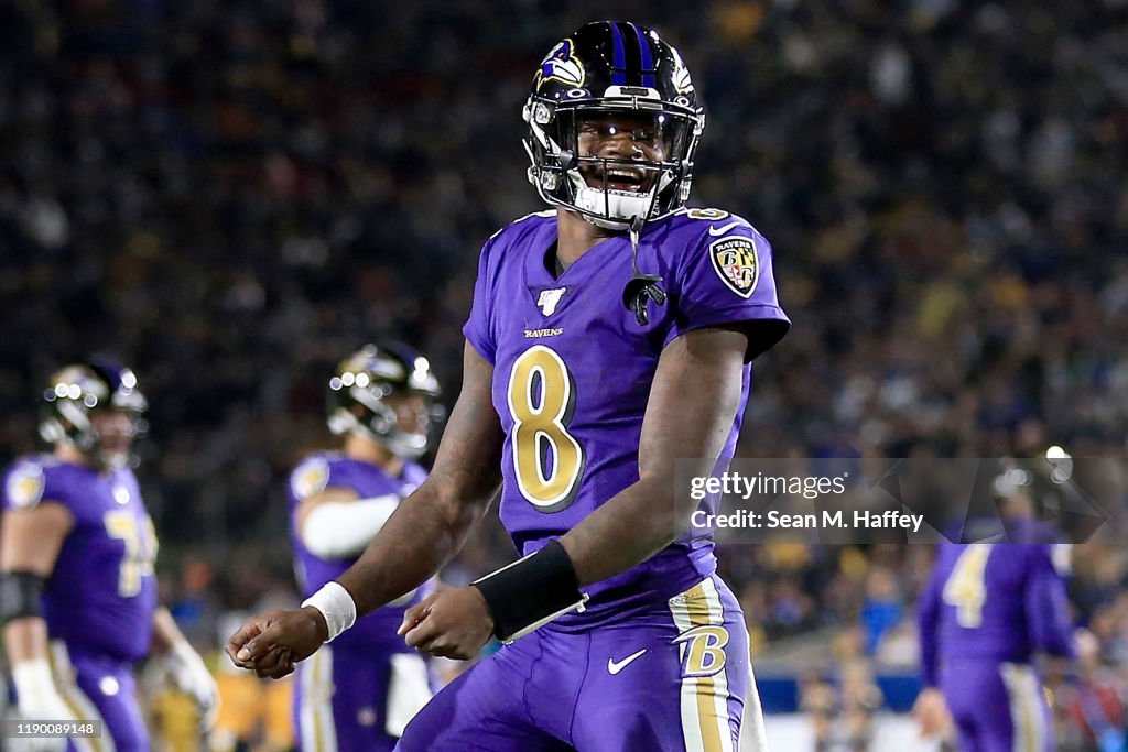 Baltimore Ravens v Los Angeles Rams