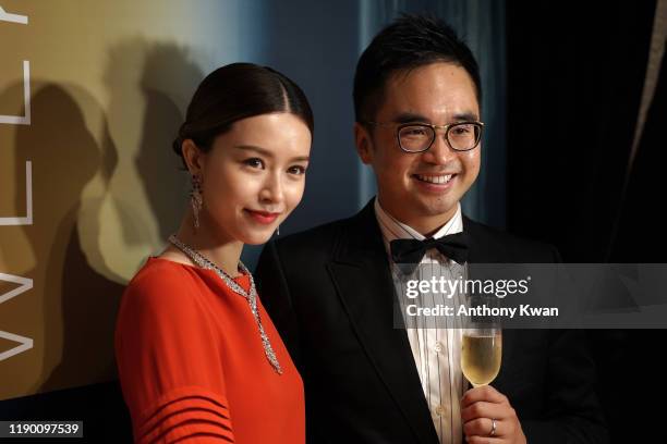 Janice Man and Adrian Cheng arrive at the opening ceremony of Festival de Cannes Film Week in Asia at on November 12, 2019 in Hong Kong, China.