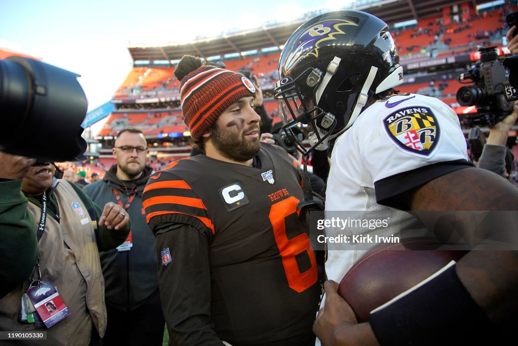 Baltimore Ravens v Cleveland Browns