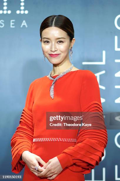 Janice Man arrives at the opening ceremony of Festival de Cannes Film Week in Asia at K11 Musea on November 12, 2019 in Hong Kong, China.