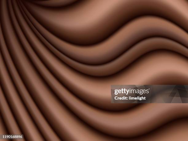 abstract fluid chocolate background - chocolate swirl stock illustrations