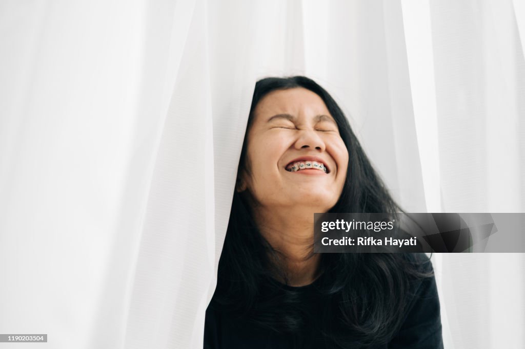 Young Joyful Asian Women