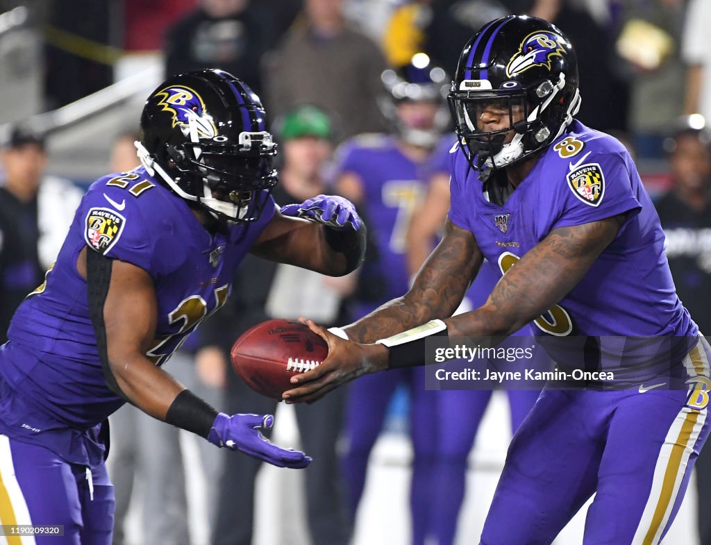 Baltimore Ravens v Los Angeles Rams