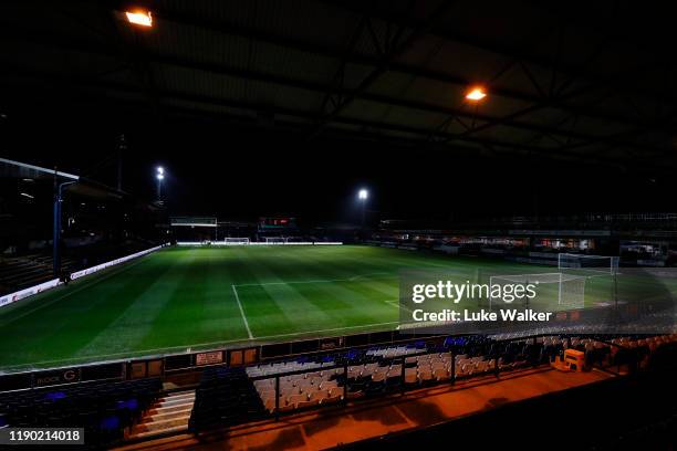 During the Sky Bet Championship match between Luton Town and Charlton Athletic at Kenilworth Road on November 26, 2019 in Luton, England.