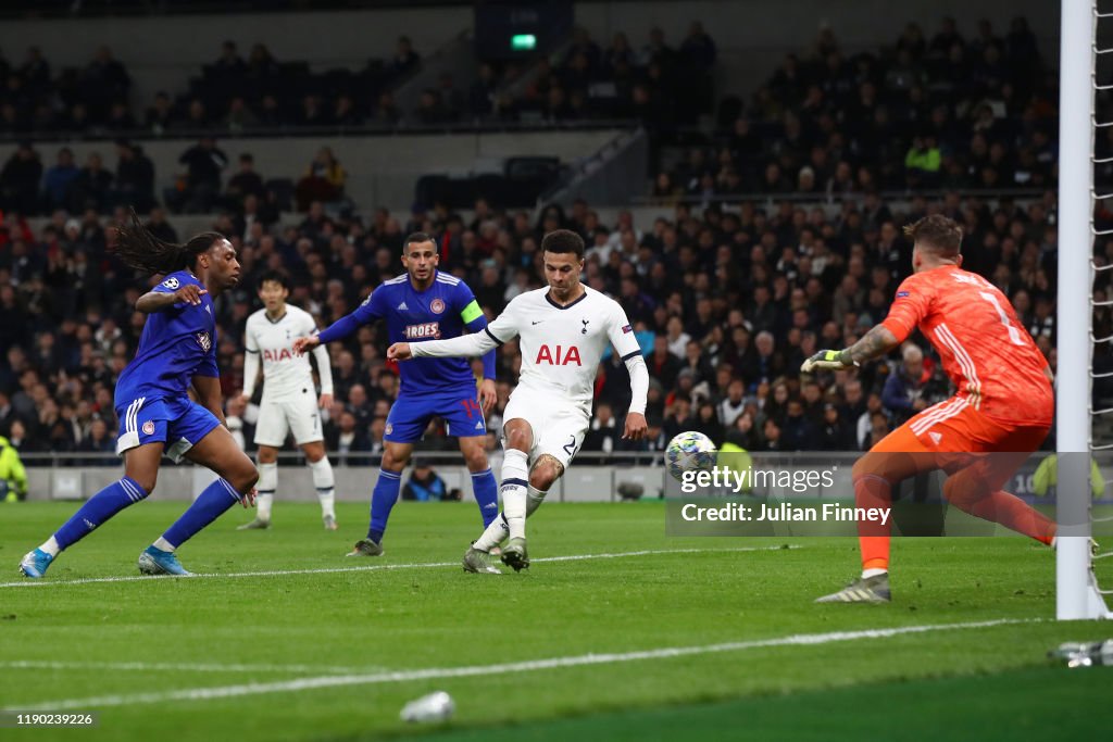 Tottenham Hotspur v Olympiacos FC: Group B - UEFA Champions League