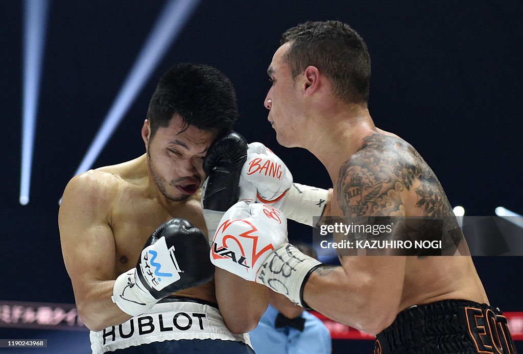 Steven Butler Japan's Ryota Murata and Canada's Steven Butler fight during their ...