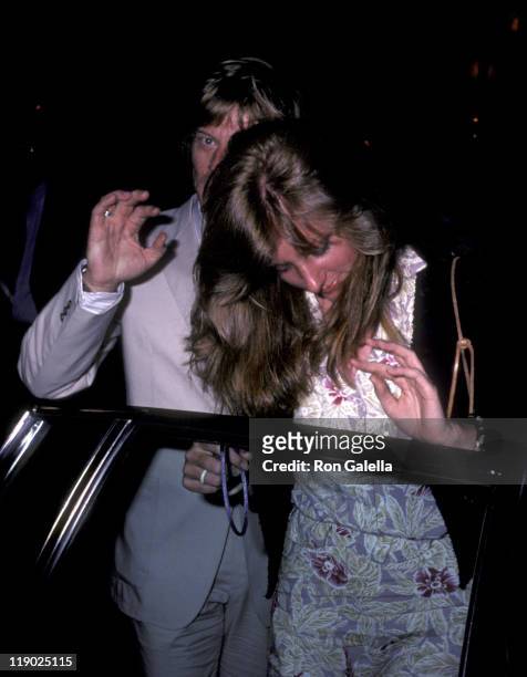 Actor Robert Redford and Lola Redford sighted on June 6, 1980 in New York City.