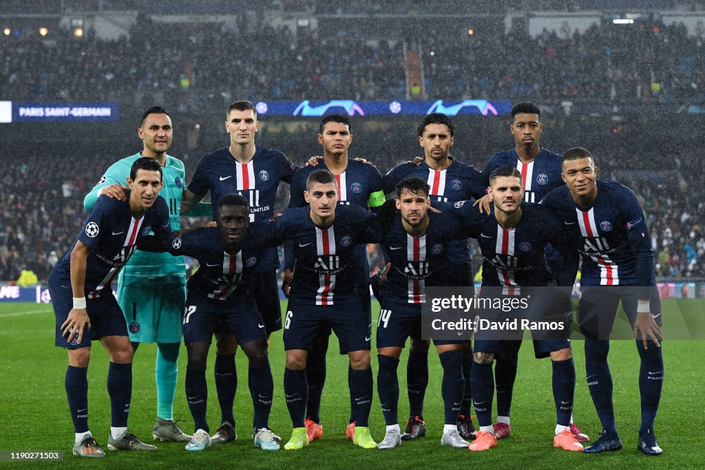 Real Madrid v Paris Saint-Germain: Group A - UEFA Champions League