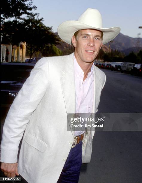 Steven Ford during B. Johnson Rodeo at LA Equestrian Center in Los Angeles, California, United States.