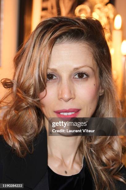 Tristane Banon attends 24th Edition Of 'Les Sapins De Noel Des Createurs' Dinnerat Maison Blanche Paris In Paris on November 26, 2019 in Paris,...