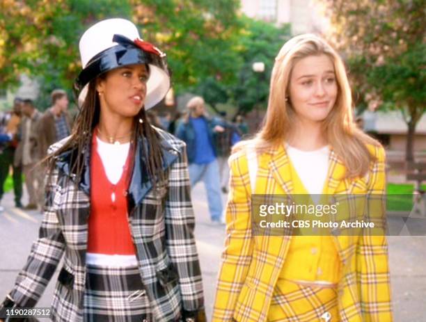 The movie "Clueless", written and directed by Amy Heckerling. Seen here from left, Stacey Dash , and Alicia Silverstone . Theatrical wide release,...