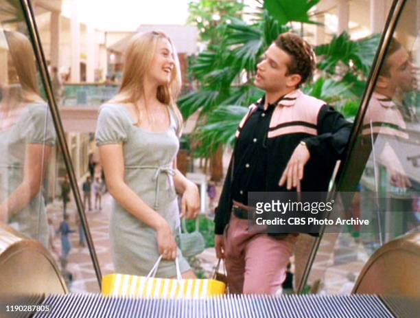The movie "Clueless", written and directed by Amy Heckerling. Seen here from left, Alicia Silverstone and Justin Walker . Theatrical wide release,...