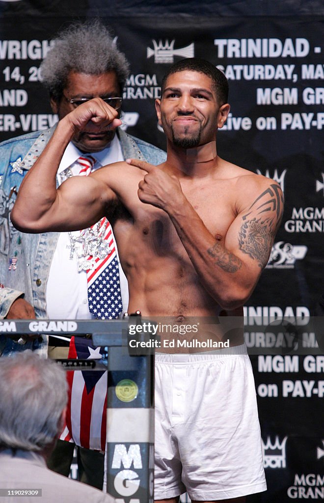 Wright vs Trinidad - Weigh-In - May 13, 2005