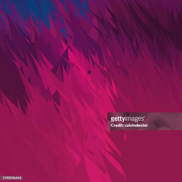 background abstract colorful shapes - hot pink stock illustrations