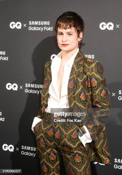 Singer of The Year award winner Christine and the Queens attends GQ Women and Men Of The Year Awards 2019 - Photocall At Hotel on November 26, 2019...