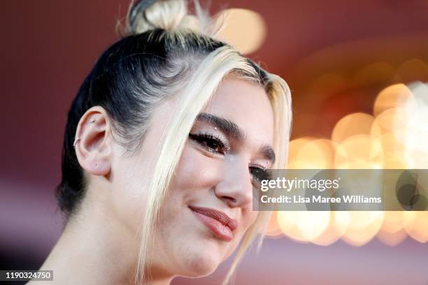 Dua Lipa arrives for the 33rd Annual ARIA Awards 2019 at The Star on November 27, 2019 in Sydney, Australia.