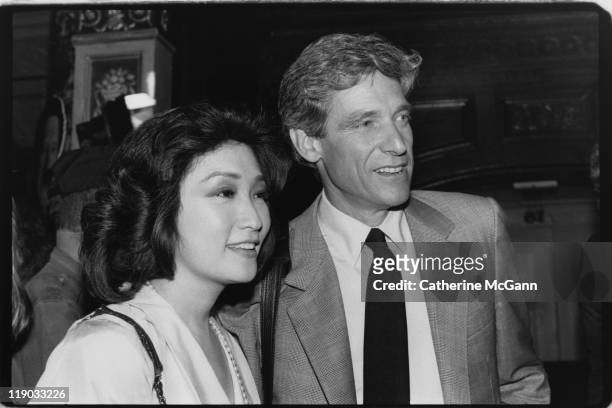 Connie Chung and Maury Povich at an event in July 1989 in New York City, New York.