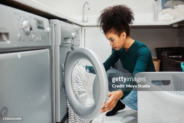 it's a day for laundry - utility room stock pictures, royalty-free photos & images