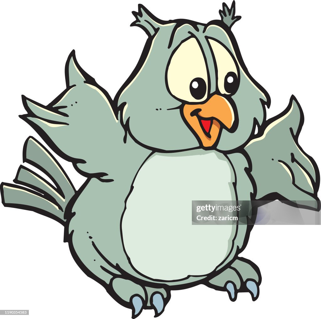 Character Cartoon Owl High-Res Vector Graphic - Getty Images