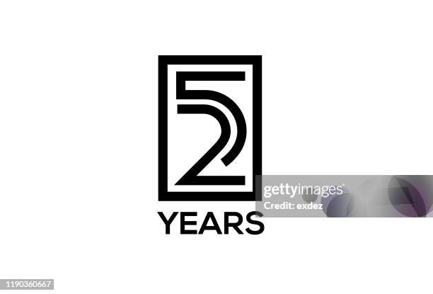 25 year anniversary - 25 years stock illustrations