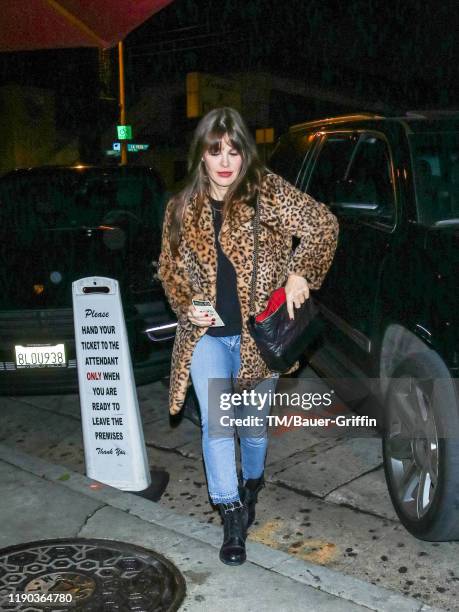 Lucila Sola is seen on December 23, 2019 in Los Angeles, California.