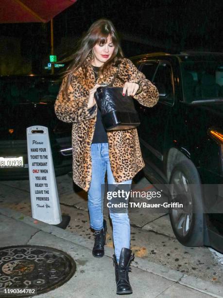Lucila Sola is seen on December 23, 2019 in Los Angeles, California.