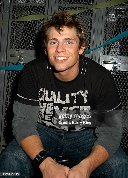 Mike Mizanin during Hollywood Knights Charity Basketball Game-Glendale at Glendale High School in Glendale, CA., United States.