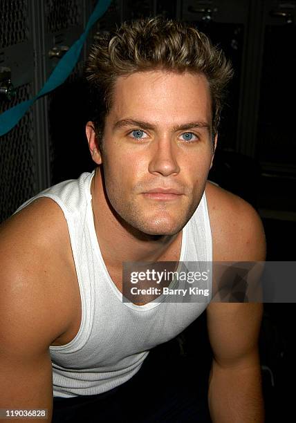 Kyle Brandt during Hollywood Knights Charity Basketball Game-Glendale at Glendale High School in Glendale, CA., United States.