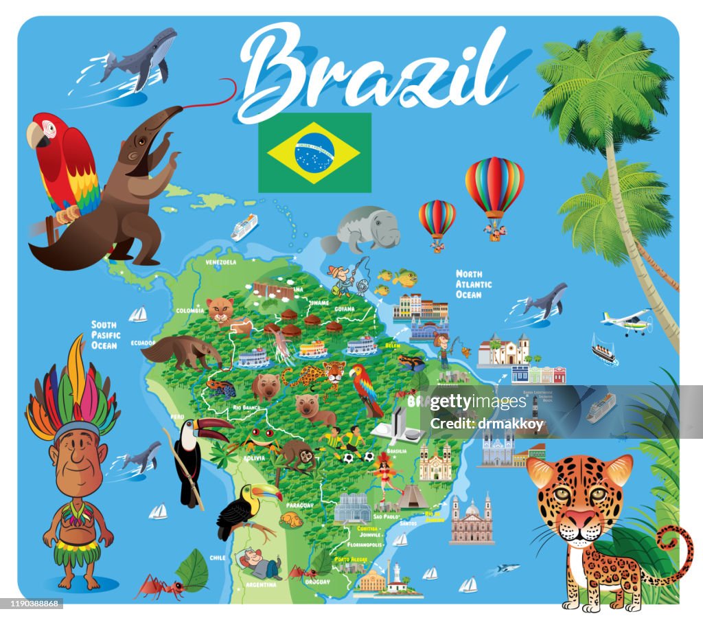 Brazil Tavel Map, Sao Paulo, Rio de Janeiro, Salvador, Fortaleza, Belo Horizonte, Brasilia, Curitiba, Manaus, Recife, Belem, Porto Alegre, Goiania, Guarulhos, Campinas, Nova Iguacu, Maceio, Sao Luis , Duque de Caxias, Natal, Teresina, Sao Bernardo do Camp
