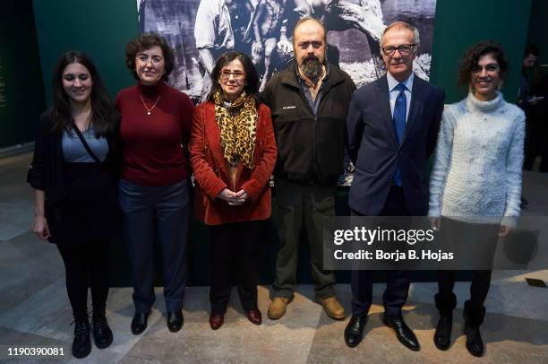 Rodrigo de la Quadra-Salcedo and Culture and Sports Minister Jose Guirao during presentation of 'Miguel de la Quadra-Salcedo. Una Vida de Aventura'...