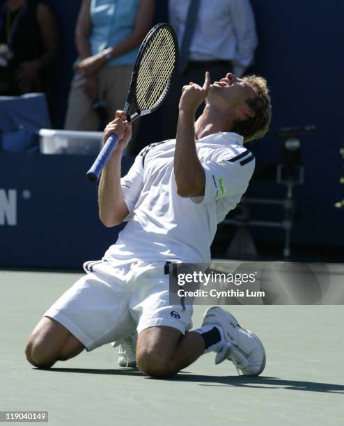 Open - Men's Singles - Semifinals - Juan Carlos Ferrero vs Andre Agassi Juan Carlos Ferrero into US Open final with four set victory over Andre...