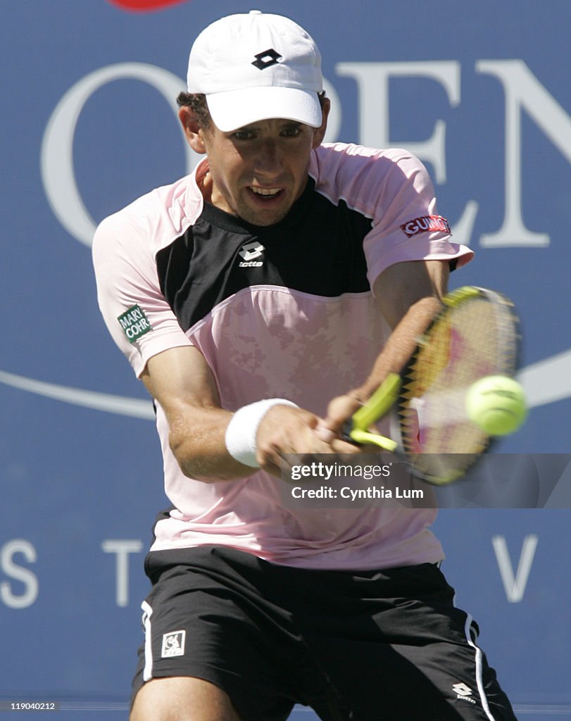 2005 US Open - Mens Singles - Round Four - Lleyton Hewitt vs.Dominik Hrbaty - September 6, 2005