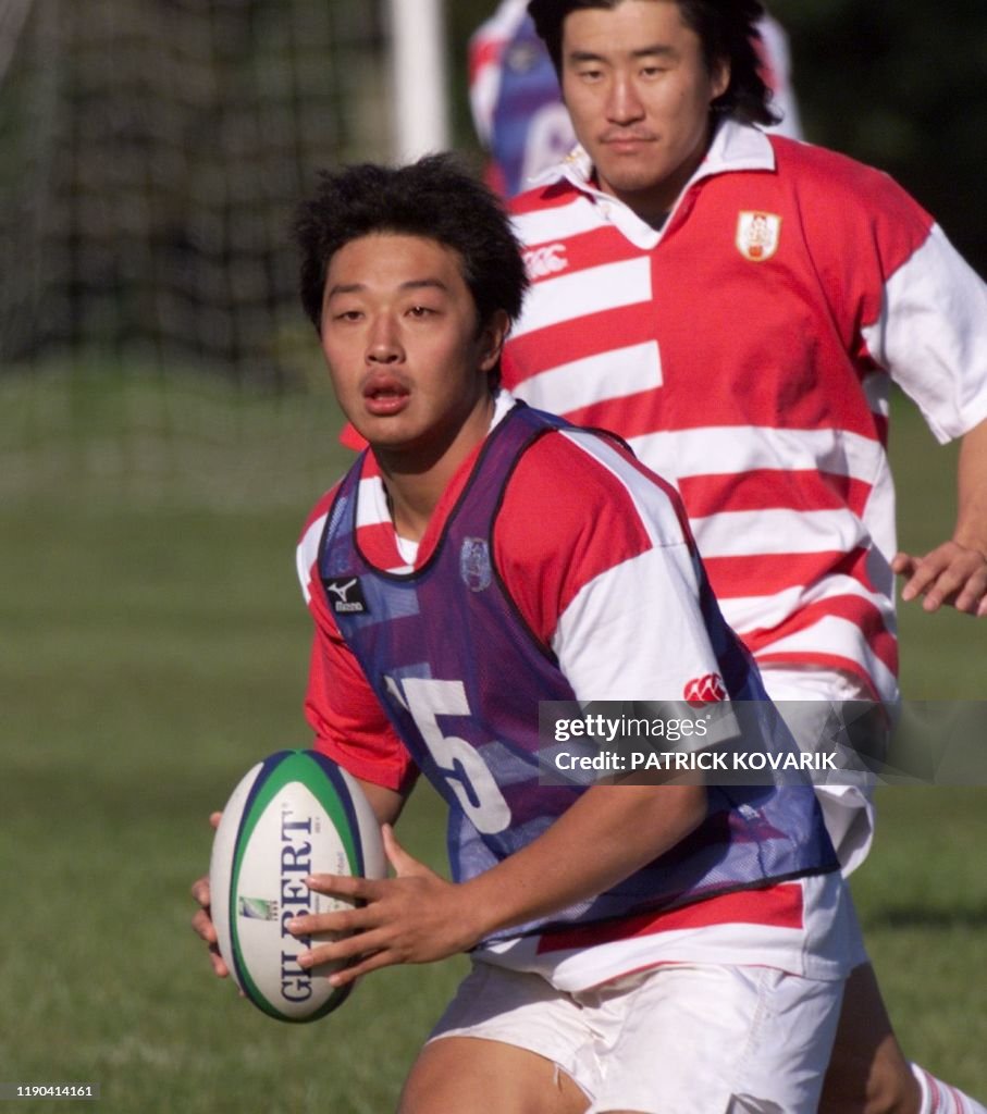 RUGBY-WC99-JPN-TRAINING