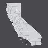California counties map