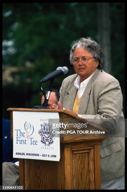Judy Bell, First Female President of USGA The First Tee, Kentucky Photo by J.D. Cuban/PGA TOUR Archive via Getty Images