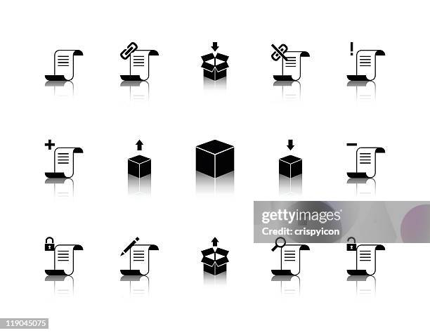 programming icons - broken pencil stock illustrations