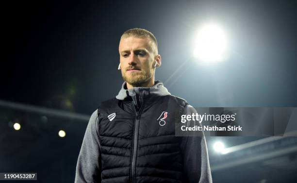 David Bentley of Bristol City arrives prior the Sky Bet Championship match between West Bromwich Albion and Bristol City at The Hawthorns on November...