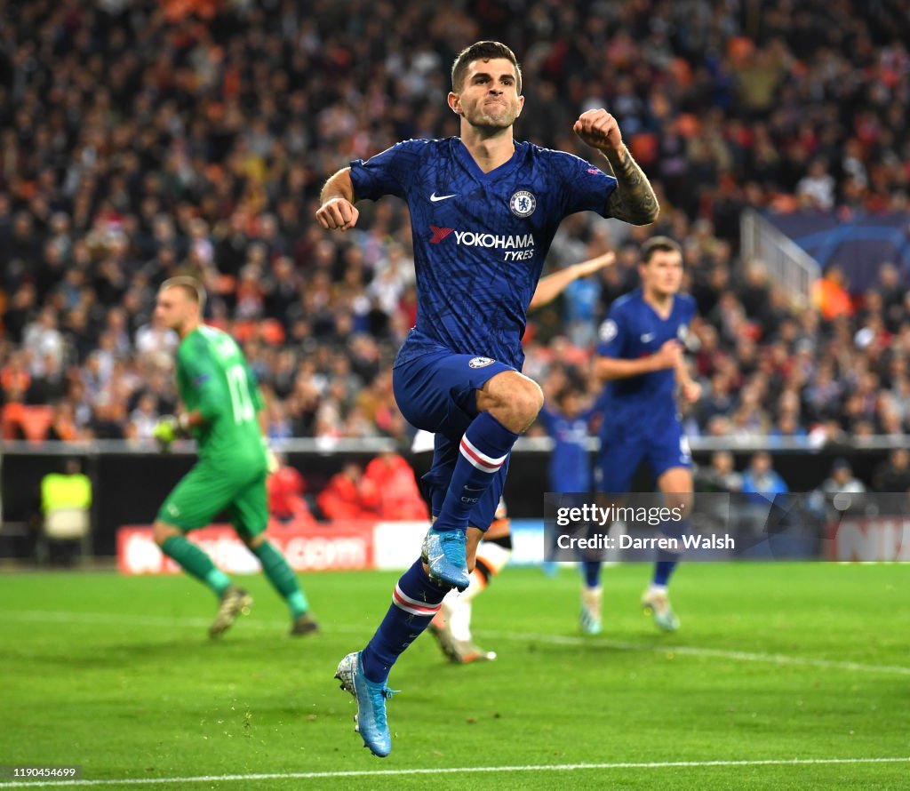 Valencia CF v Chelsea FC: Group H - UEFA Champions League