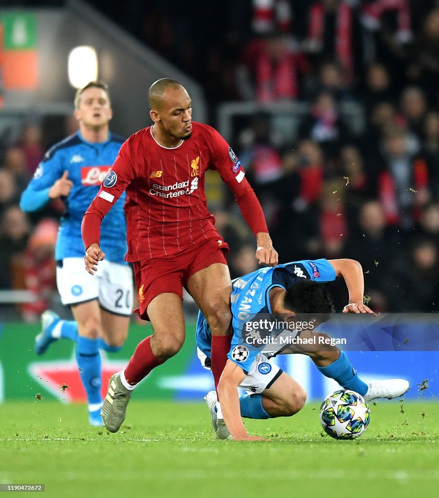 Liverpool FC v SSC Napoli: Group E - UEFA Champions League